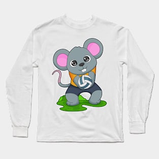 Mouse Volleyball player Volleyball Long Sleeve T-Shirt